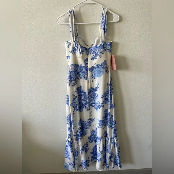 Anthropologie BHLDN Munroe Georgette midi dress under bridal - Picture 6 of 6